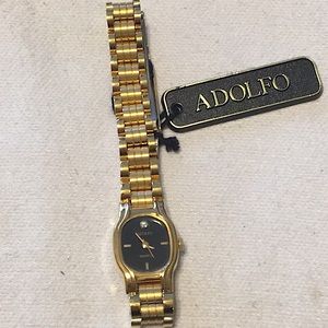 adolfo quartz watch